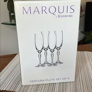 Marquis by Waterford Ventura Flute Set of 4